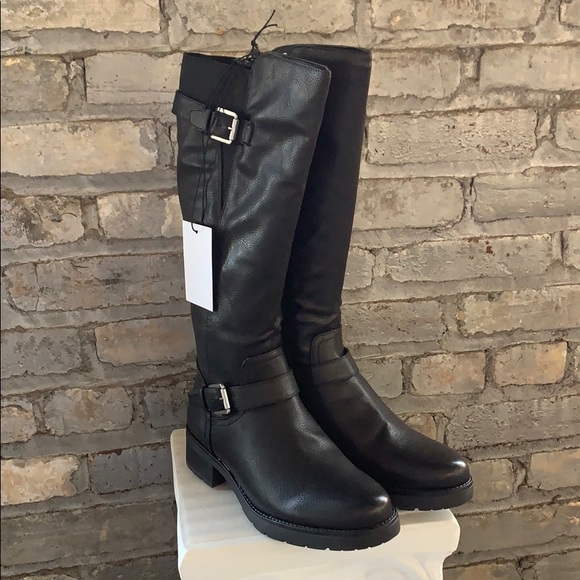 New Soul Naturalizer Tall Buckle Boot Black - Picture 3 of 8